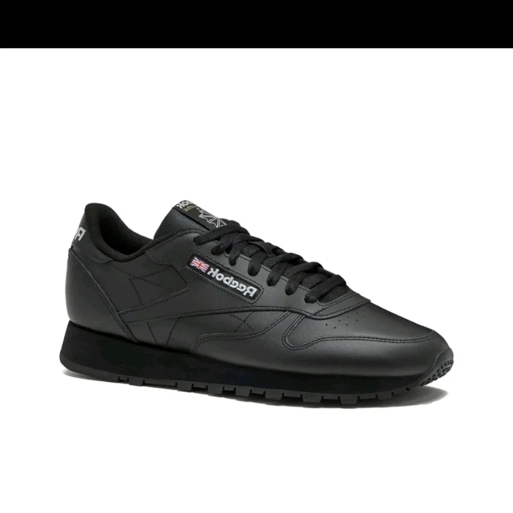 Reebok Men's Classic Leather Tennis Sneakers Core Black/Core Black/Pure Grey5